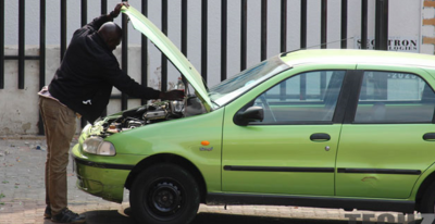 Car breakdown Linnette Badenhorst